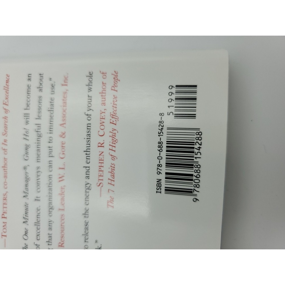 Gung Ho! Business Self Development Book By Ken Blanchard & Sheldon Bowles - Picture 9 of 16